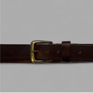 Vintage 90’s Genuine Western Made In USA Leather Belt. Size 38.